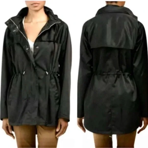 Theory Addison Luxe Sheen Anorak Jacket - Picture 2 of 4